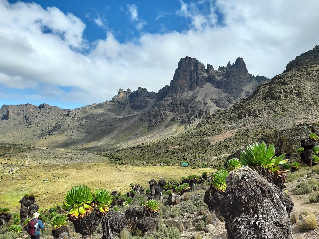 Mt Kenya trekking Sirimon Route 4 Days